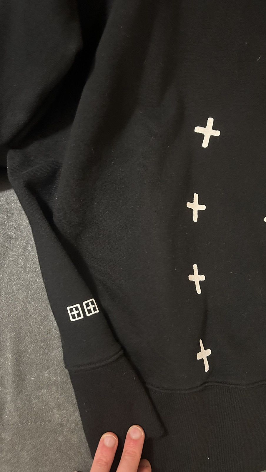 Ksubi Ksubi Black Hoodie Size US L / EU 52-54 / 3 - 3 Thumbnail