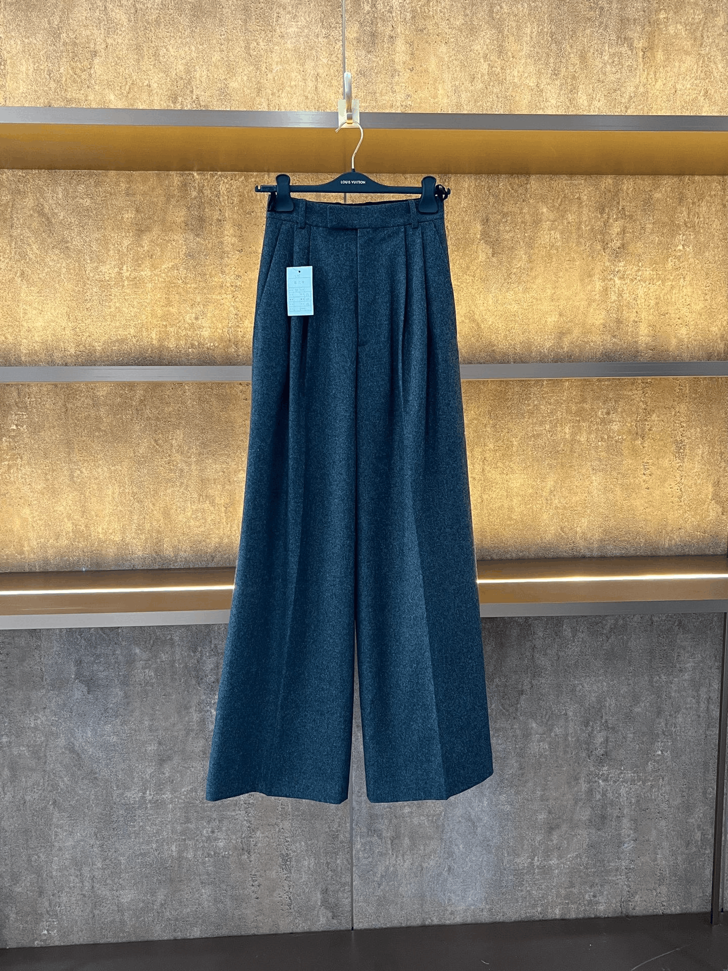 Celine Celine High-Waist Wool Trousers Size 34" / US 12 / IT 48 - 1 Thumbnail