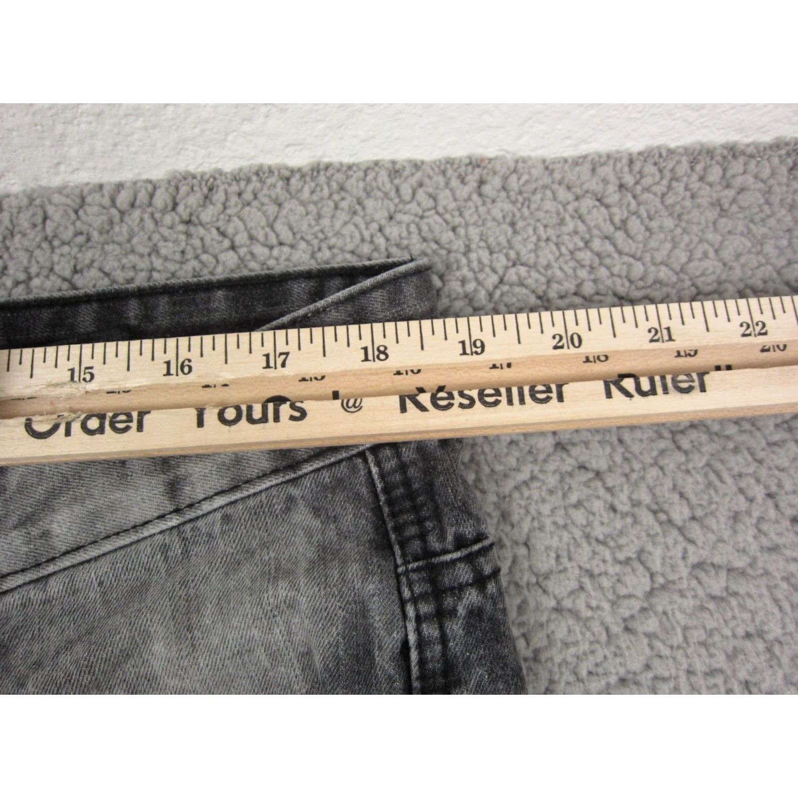 Southpole VINTAGE Southpole Jeans Mens Regular Black 30x32 Distressed Denim Tapered 5-Pocket Y2K Size US 36 / EU 52 - 5 Thumbnail