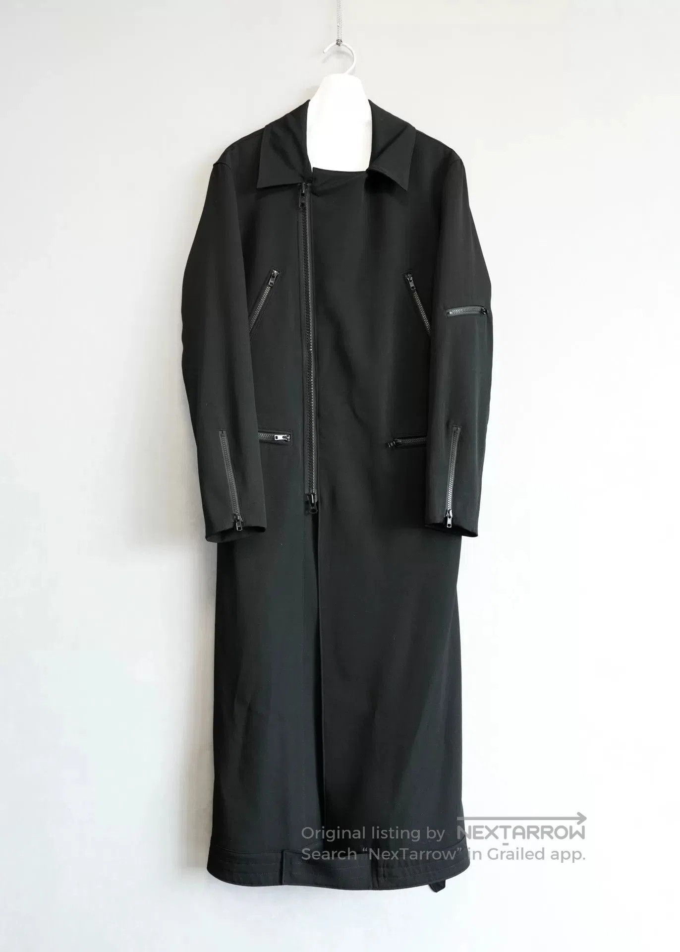 Yohji Yamamoto Yohji Yamamoto 20SS Zip Biker Wool Coat. Size US S / EU 44-46 / 1 - 3 Thumbnail
