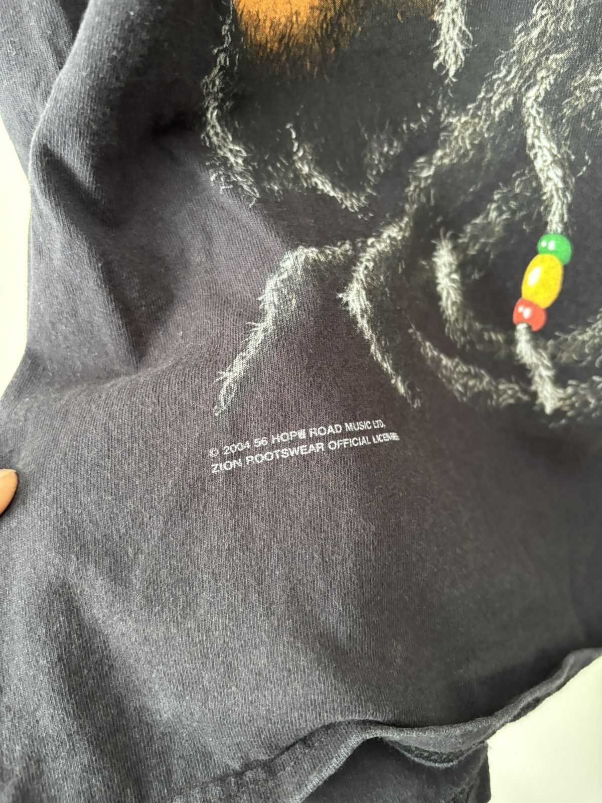 Vintage Vintage 2004 Bob Marley Lion Shirt Size US XL / EU 56 / 4 - 4 Thumbnail