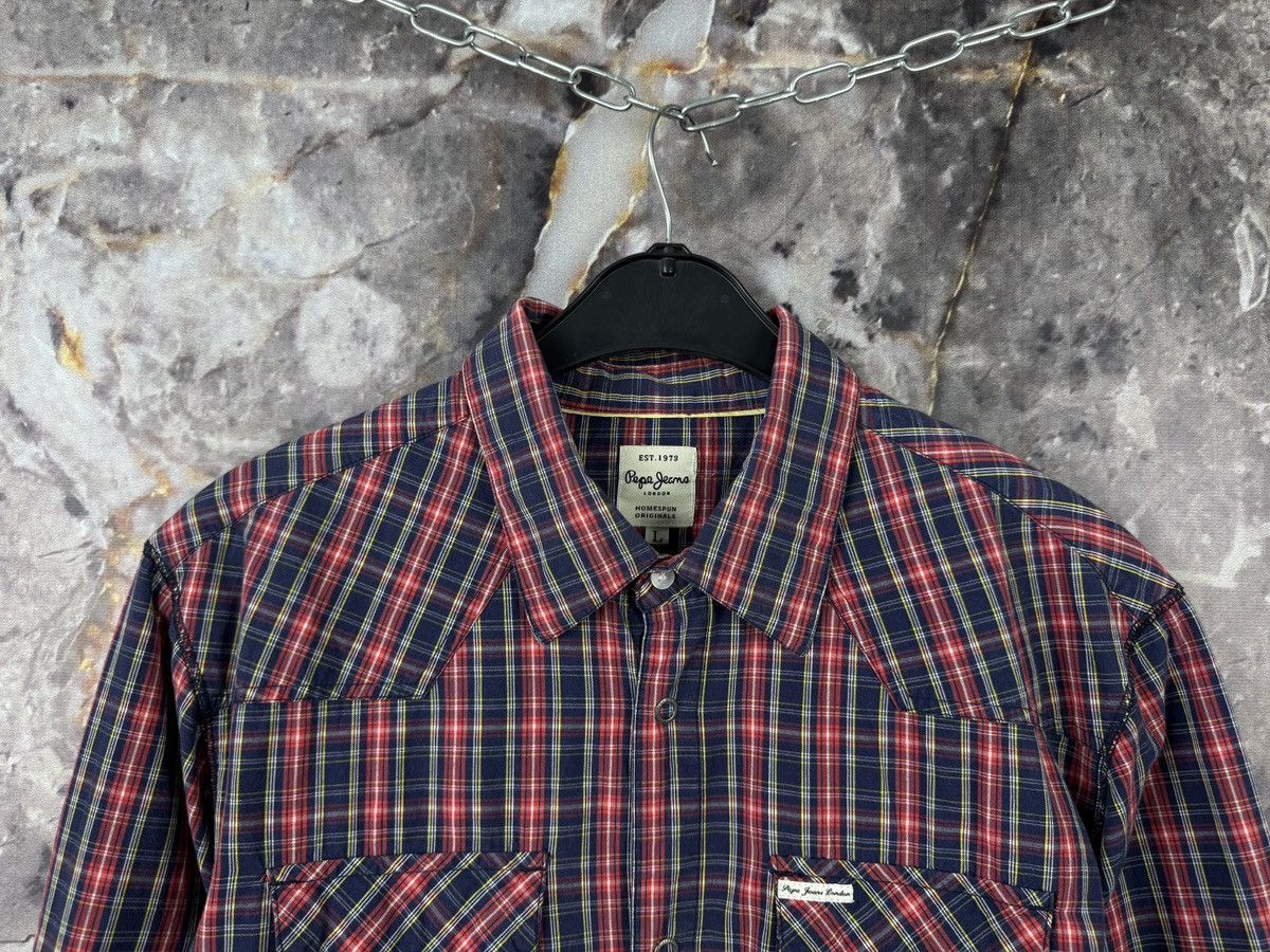 Pepe Jeans Men’s Pepe Jeans London Long Sleeve Shirt Button Up Size L Size US L / EU 52-54 / 3 - 3 Thumbnail