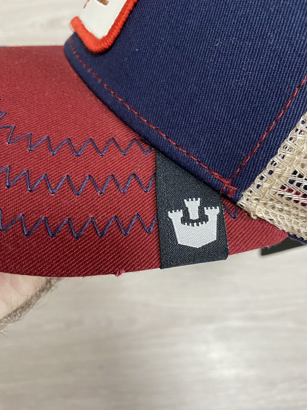 Goorin Bros. Goorin Bros The Farm Trucker The Cock Rooster Navy Hat New Size ONE SIZE - 4 Thumbnail