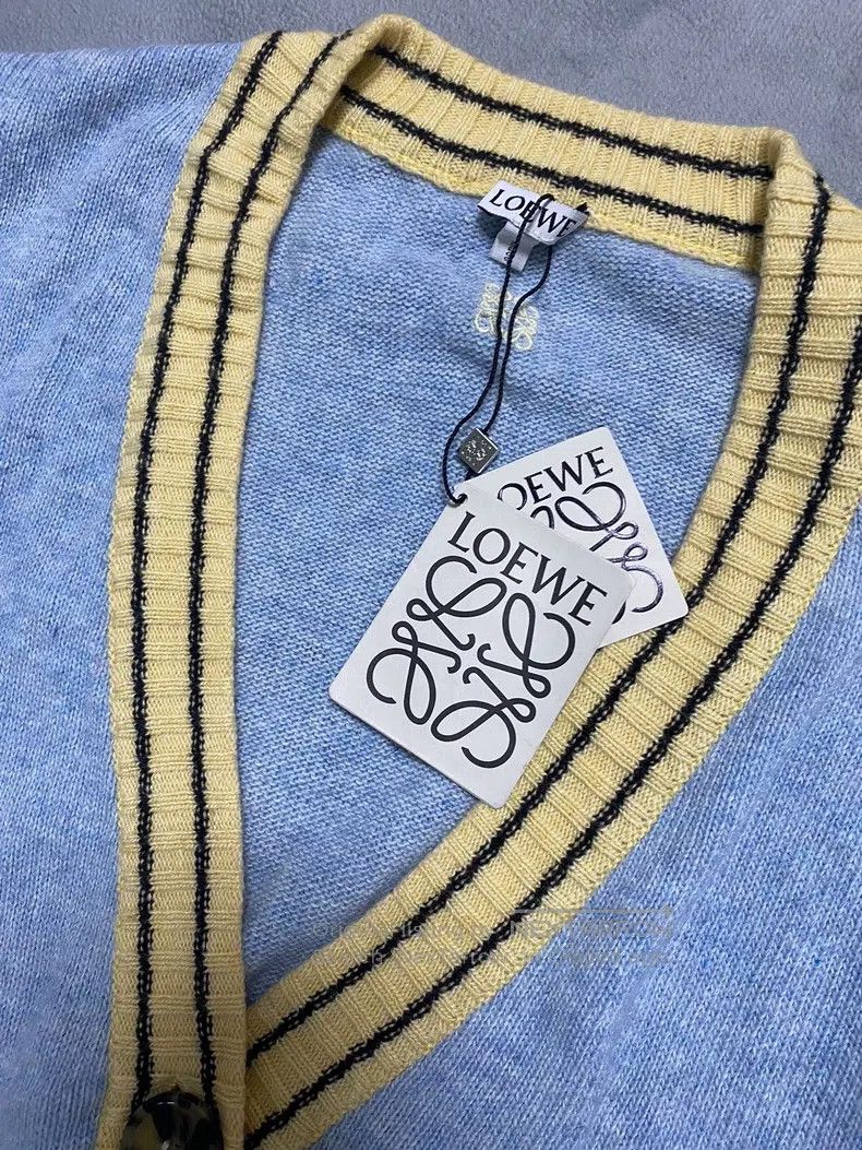 Loewe Loewe Long Knit Cardigan Size S / US 4 / IT 40 - 3 Thumbnail