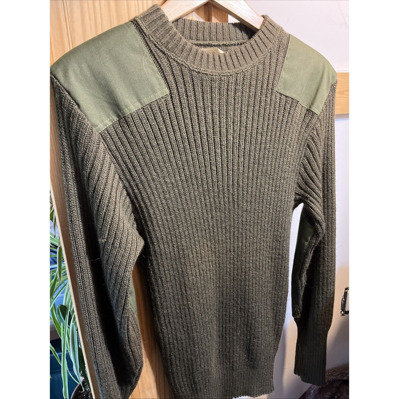 Other Military Issue Jack Young Inc Wool Sweater Green USMC Sz 42 Size US M / EU 48-50 / 2 - 2 Thumbnail