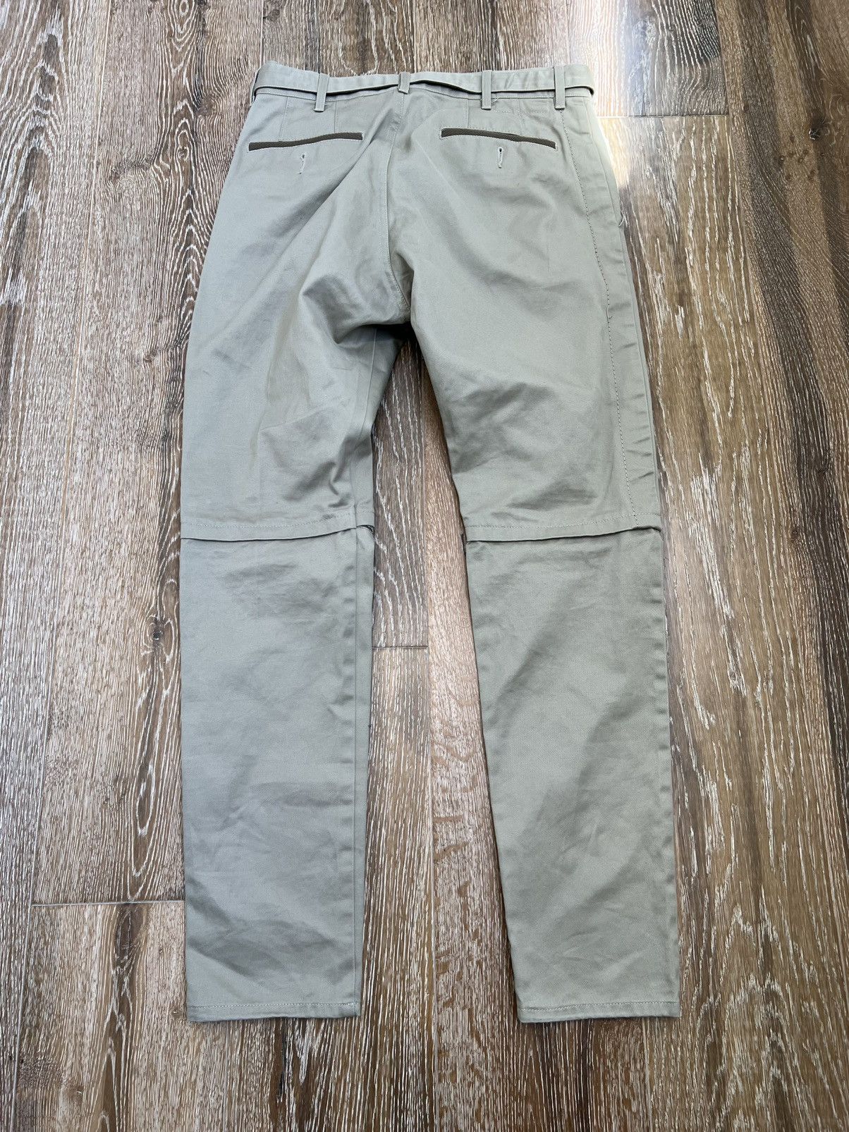 Sacai Sacai belted trouser pants Size US 32 / EU 48 - 2 Thumbnail