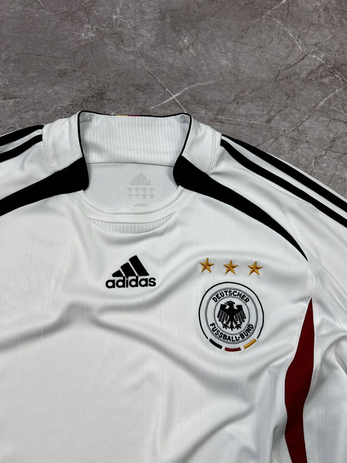 Adidas Germany national team 2005 2006 home jersey Size US L / EU 52-54 / 3 - 8 Thumbnail