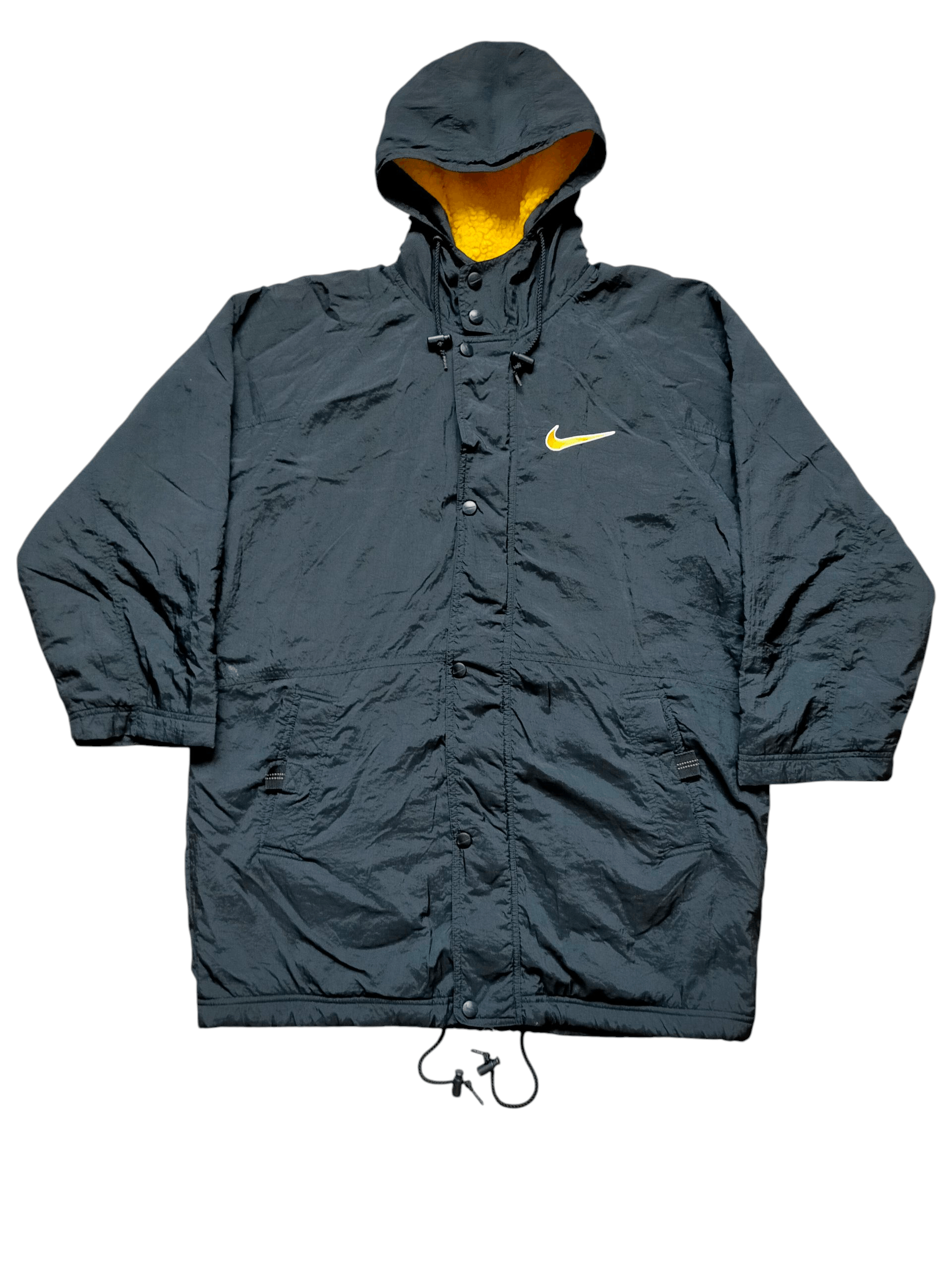 Nike Vintage 90s Nike Swoosh Long jacket Size US L / EU 52-54 / 3 - 2 Thumbnail