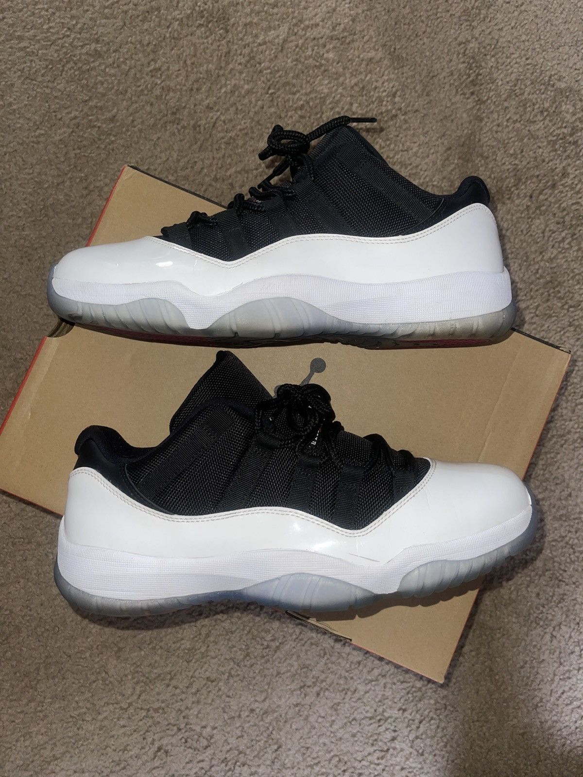 Jordan tuxedo 11s best sale