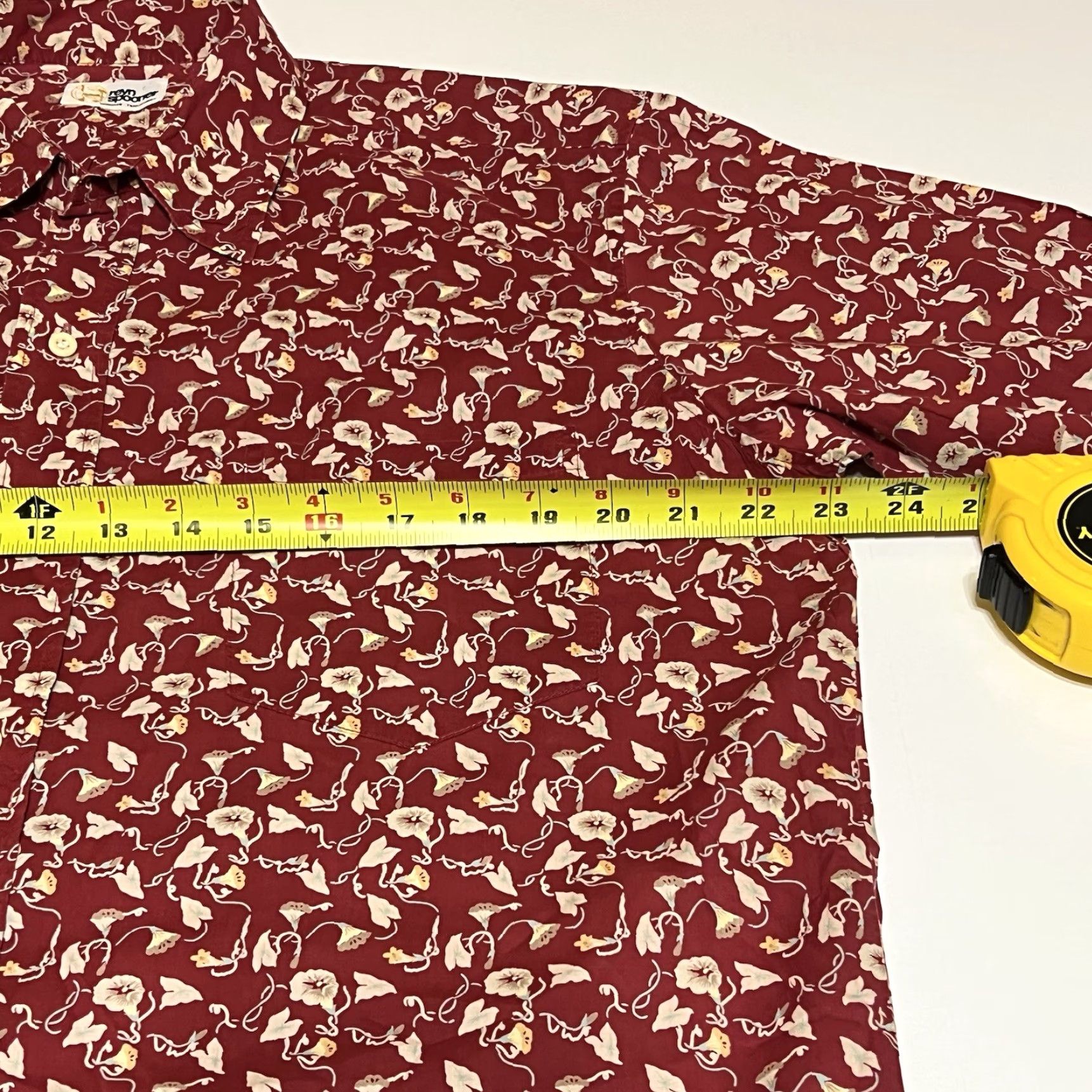 Reyn Spooner Reyn Spooner Men’s L Collared Button Front Floral Print Aloha Hawaiian Shirt Size US L / EU 52-54 / 3 - 6 Thumbnail