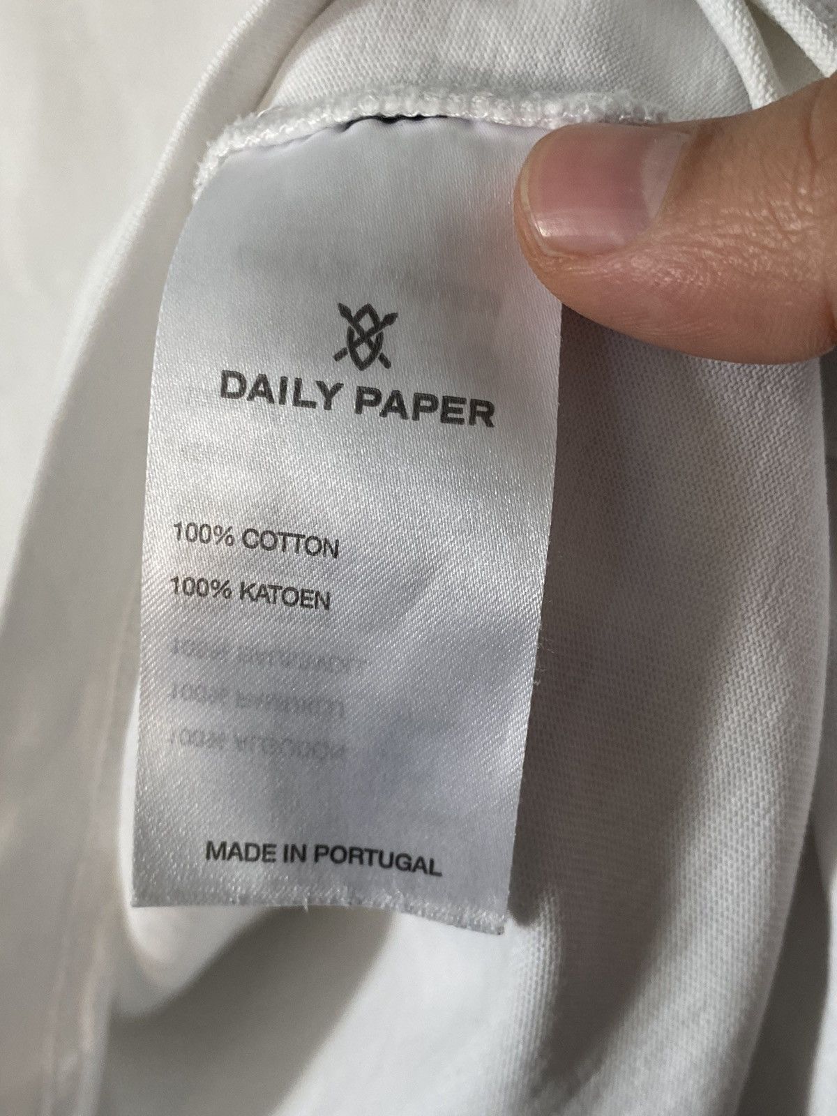 Daily Paper × Designer Daily Paper Logo T-shirt Drill Hype shirt Size US M / EU 48-50 / 2 - 5 Thumbnail