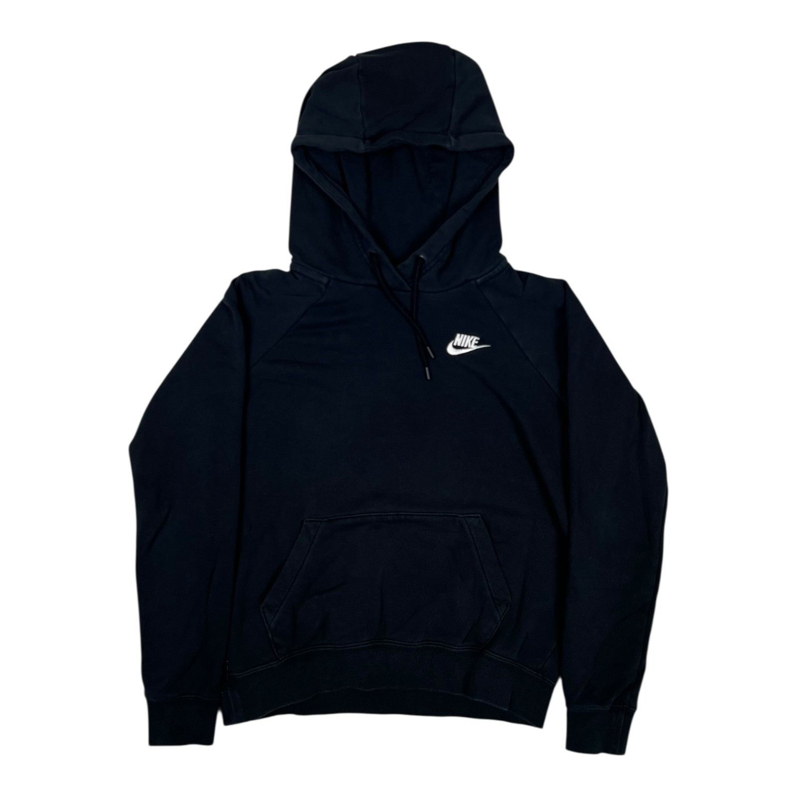 Nike Vintage Nike Black Hoodie Sweatshirt Women's XS Y2K Embroide Size XS / US 0-2 / IT 36-38 - 1 Thumbnail