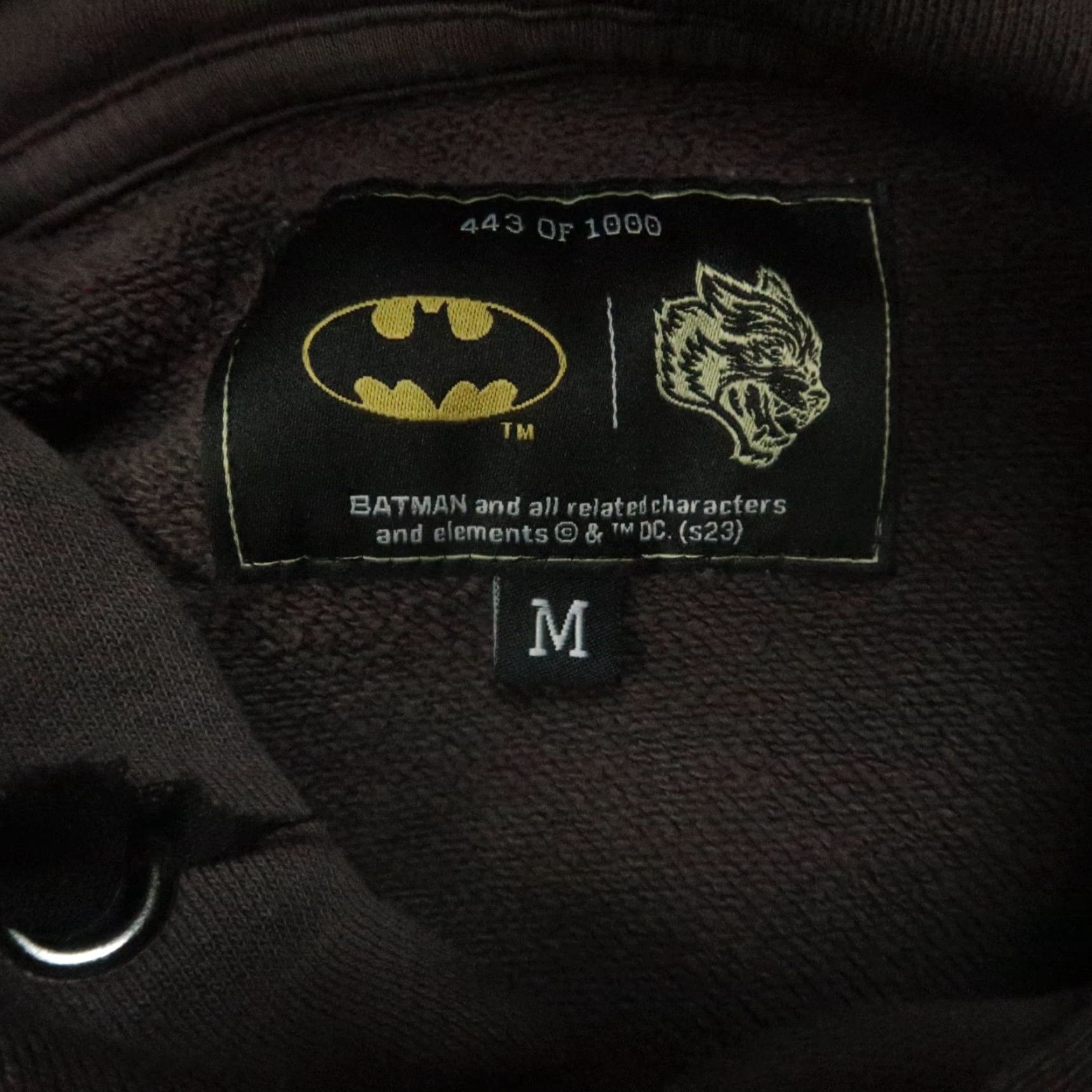 Darc Sport Darc Sport Hoodie Men M Gray Batman Limited Edition Born In Darkness Wolves Shirt Size US M / EU 48-50 / 2 - 5 Thumbnail