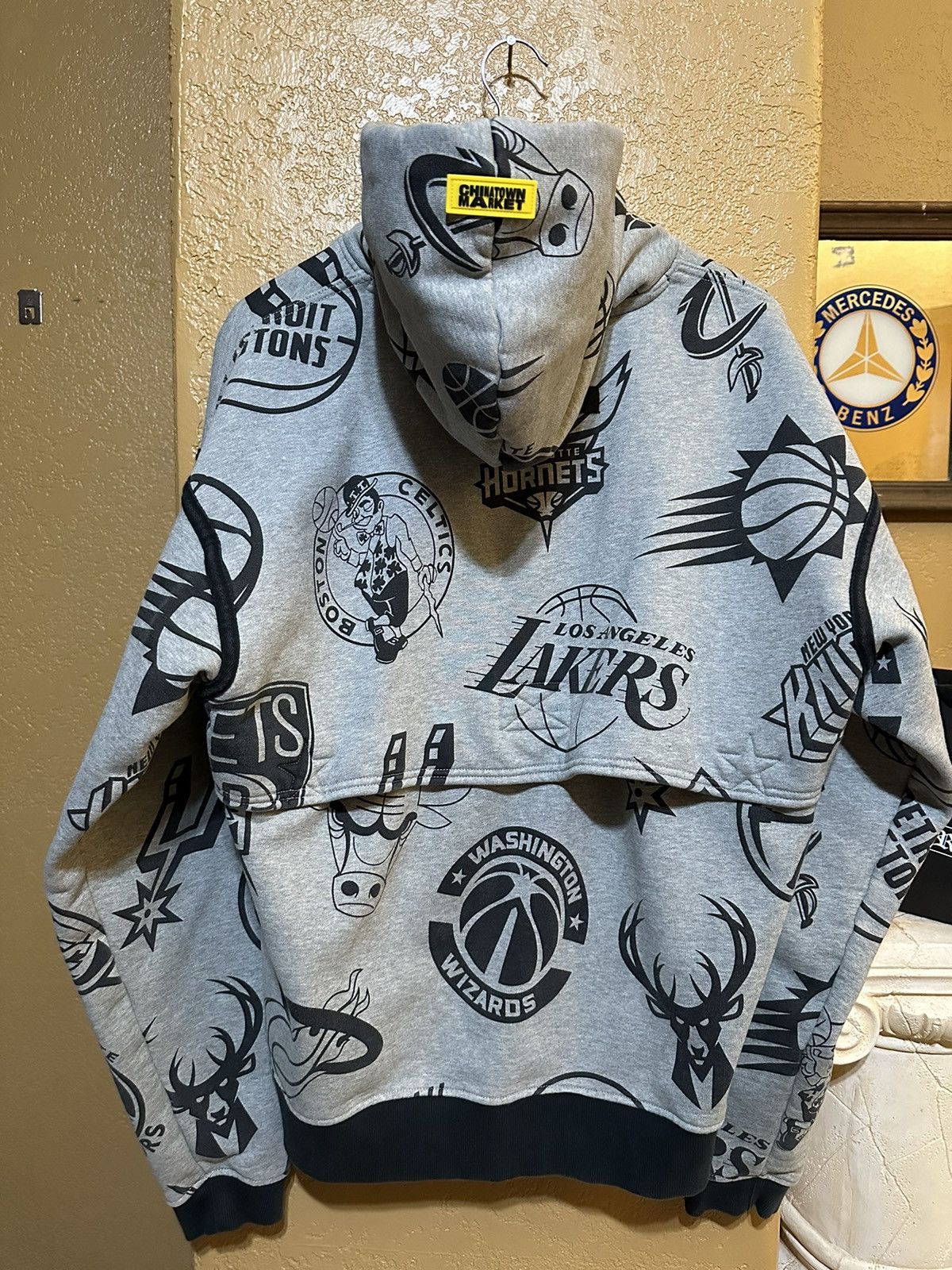 Market × NBA Rare Chinatown Market x Converse x NBA Hoodie Large Size US L / EU 52-54 / 3 - 2 Thumbnail