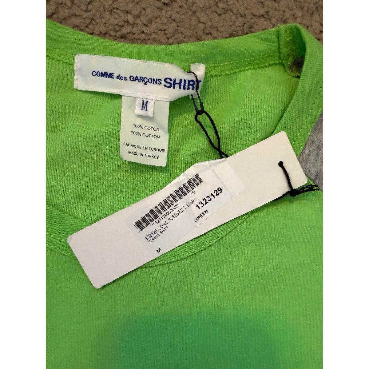 Comme des Garcons SHIRT COMME des GARÇONS SHIRT 3/4 SLEEVE T-SHIRT Size US M / EU 48-50 / 2 - 7 Thumbnail