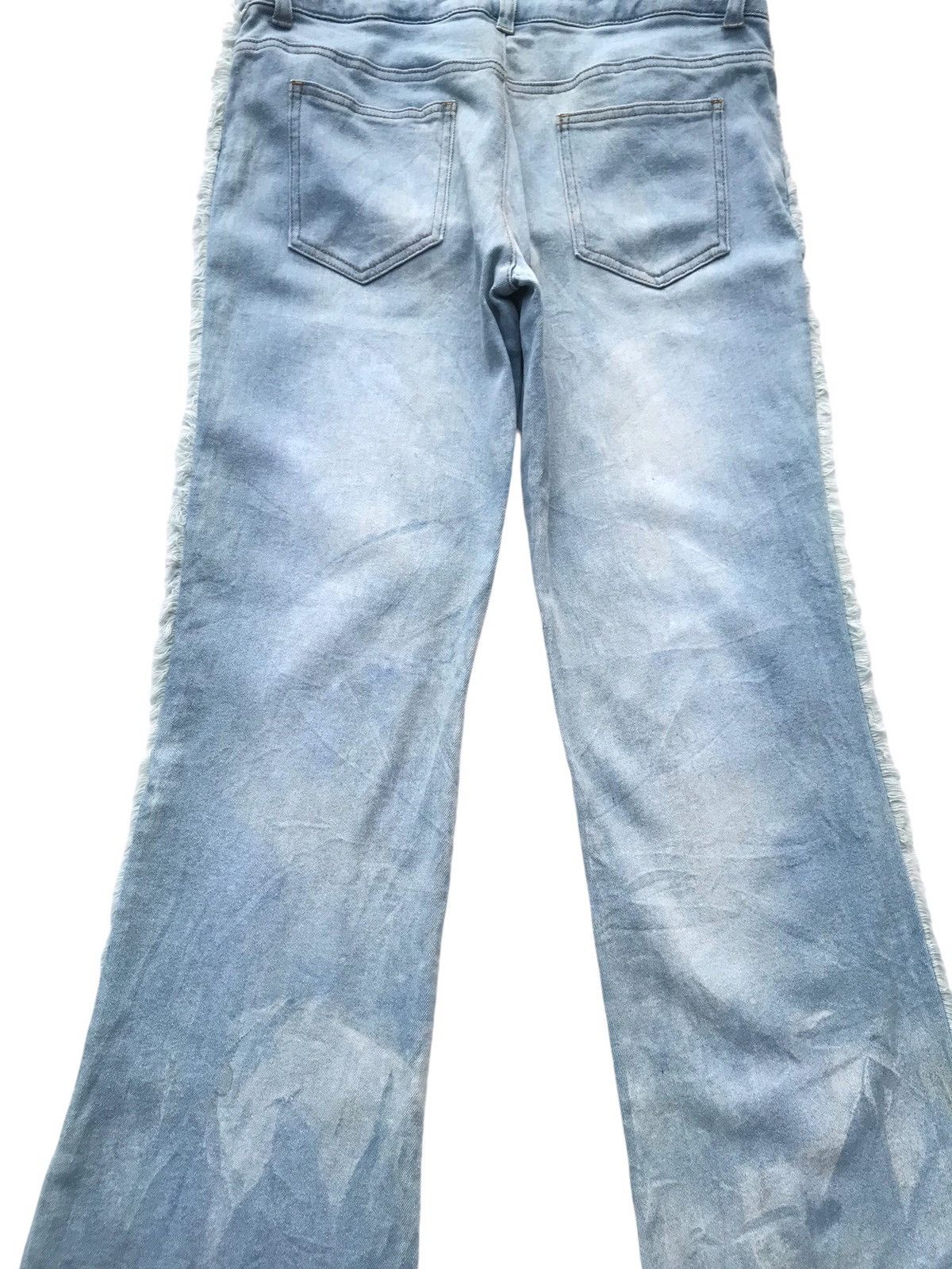 Jean Otto Collection Women Flared Bootcut Distressed Denim Size 31" - 8 Thumbnail