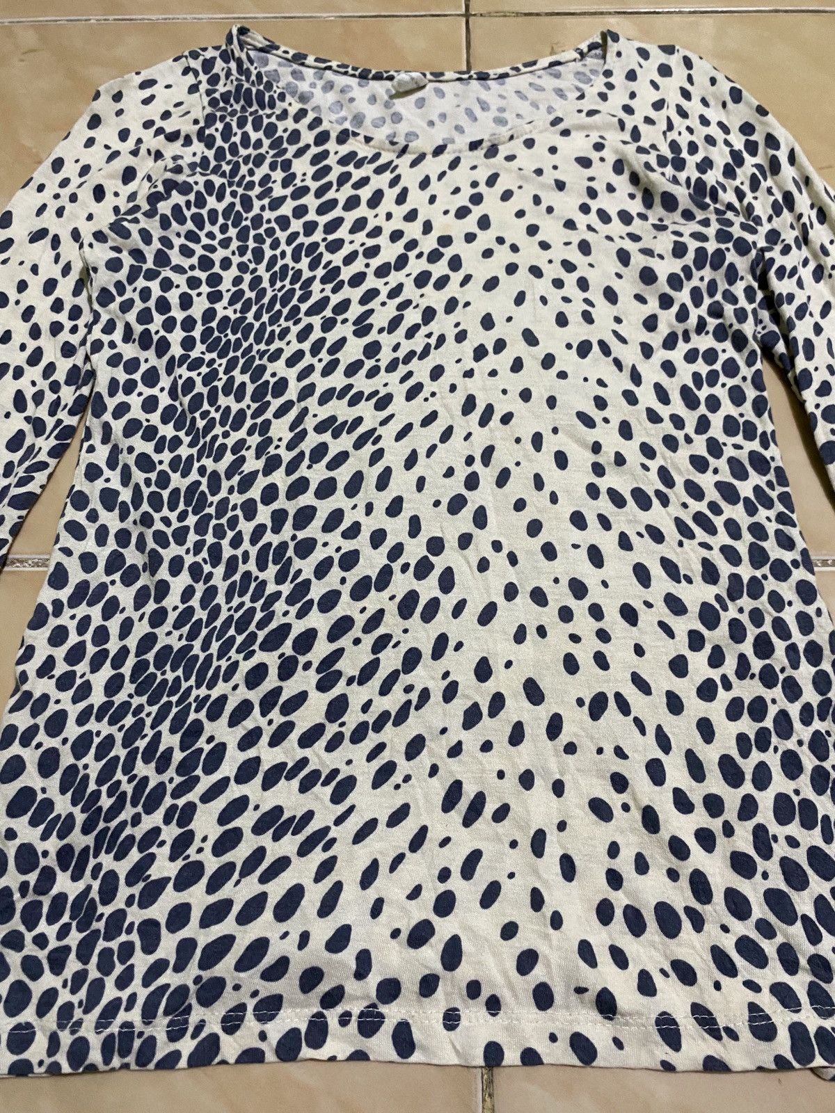 Japanese Brand Longsleeve eyes ebony animal print Size US S / EU 44-46 / 1 - 4 Thumbnail