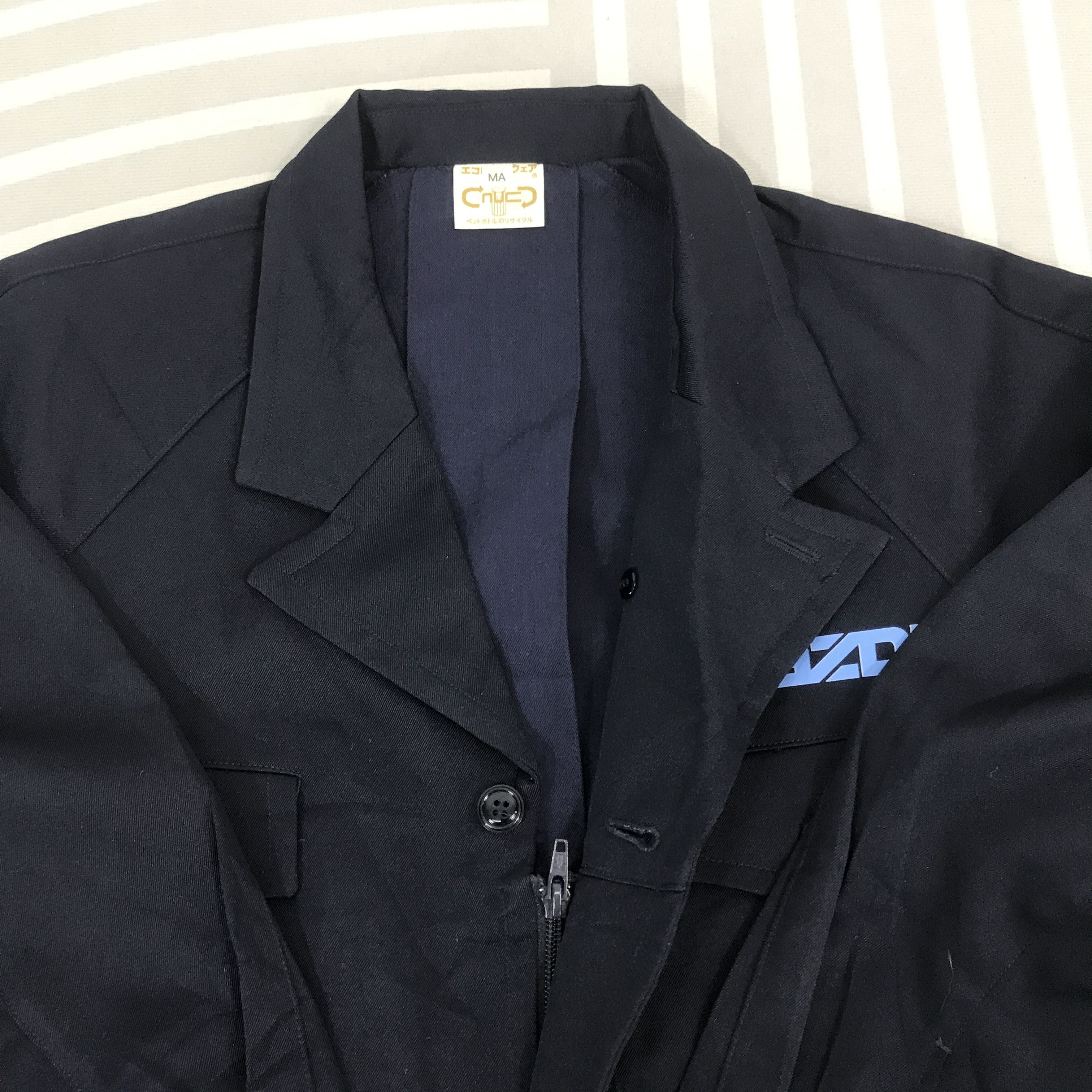 Japanese Brand × Vintage Vintage Mazda Racing Navy Bomber style custom Jacket Size US L / EU 52-54 / 3 - 8 Thumbnail