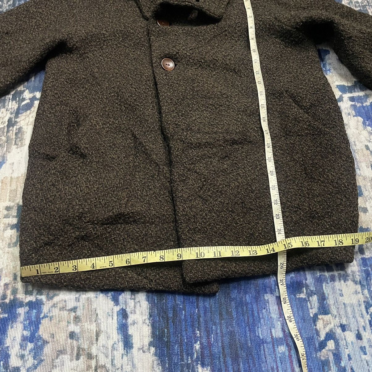 Blue Blue Japan 🇯🇵 Archive Blue Blue Japan Wool High Neck Coat Button Jacket Size US M / EU 48-50 / 2 - 12 Thumbnail