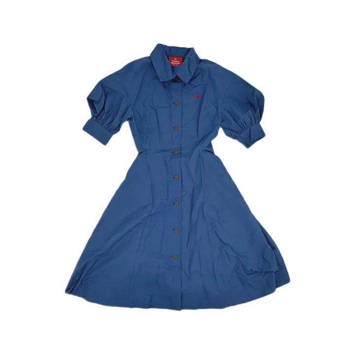 Vivienne Westwood Vivienne Westwood Casual Dress in Blue Color 0079 Size XS / US 0-2 / IT 36-38 - 1 Thumbnail