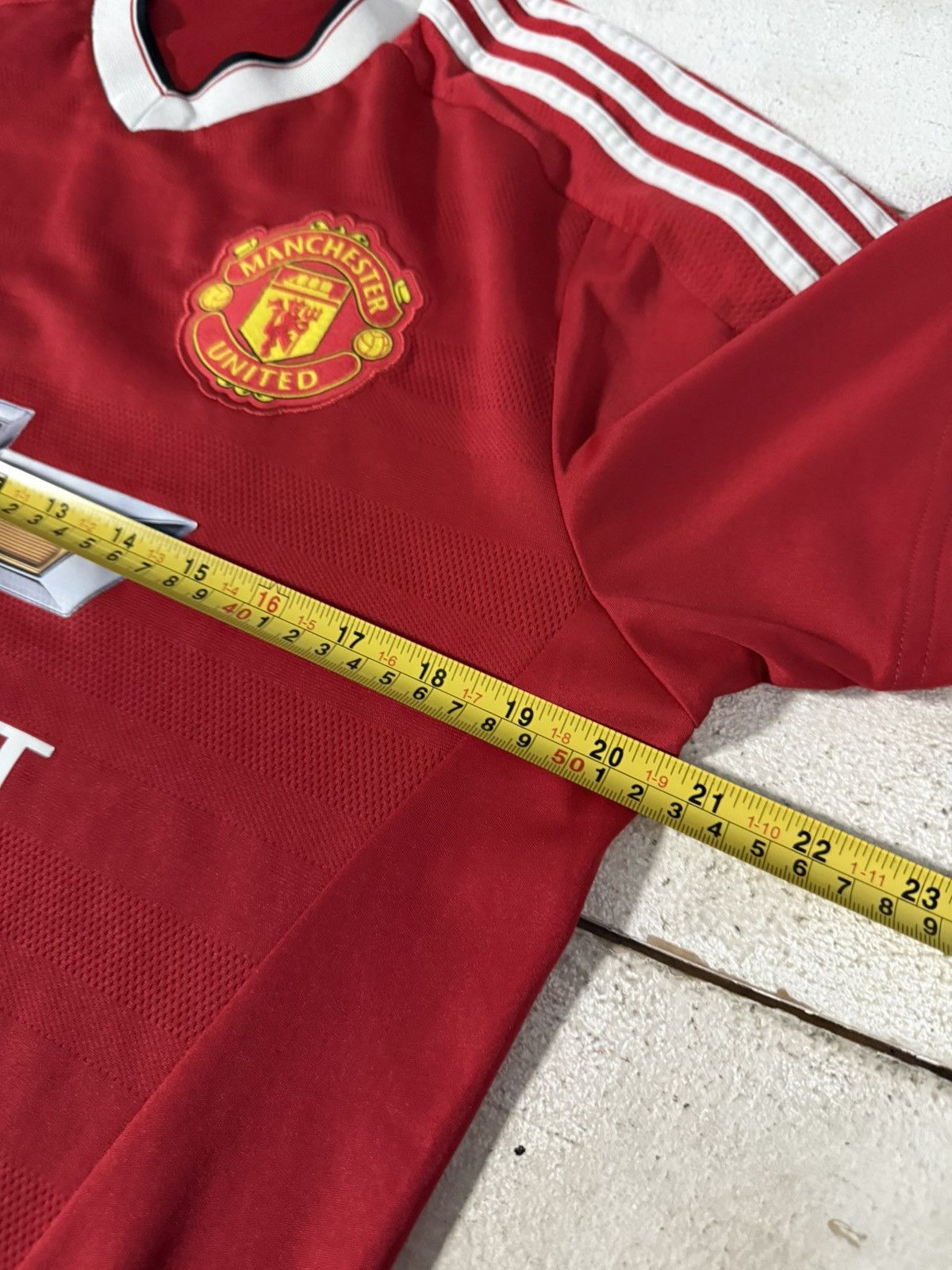 Adidas 2015 Manchester United Adidas Home Jersey ClimaCool Size US M / EU 48-50 / 2 - 20 Thumbnail
