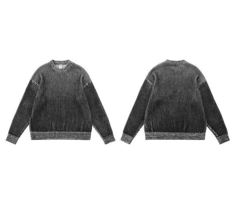 Other Designer Striped Vintage Crewneck Knit Pullover Sweater Size US L / EU 52-54 / 3 - 7 Thumbnail