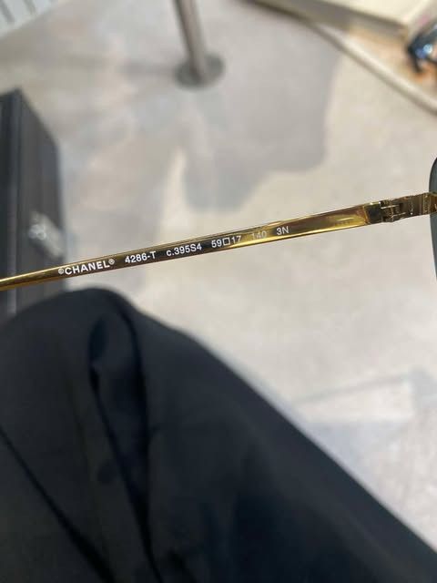 Chanel CHANEL 0CH4286T C395S4 Sunglasses Size ONE SIZE - 4 Thumbnail