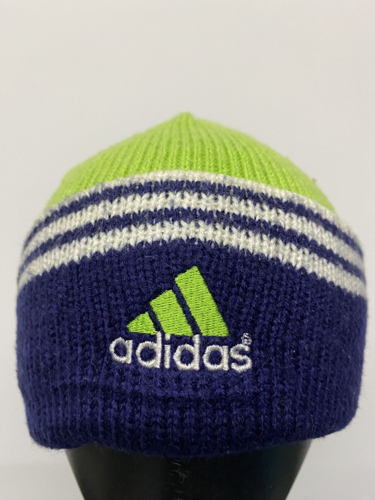 Adidas Adidas Small Logo Embroidery Beanie Hat Size ONE SIZE - 2 Thumbnail