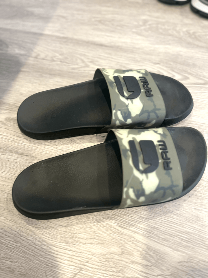 G-Star G-star raw Designer logo slippers camouflage Size US 12 / EU 45 - 3 Thumbnail