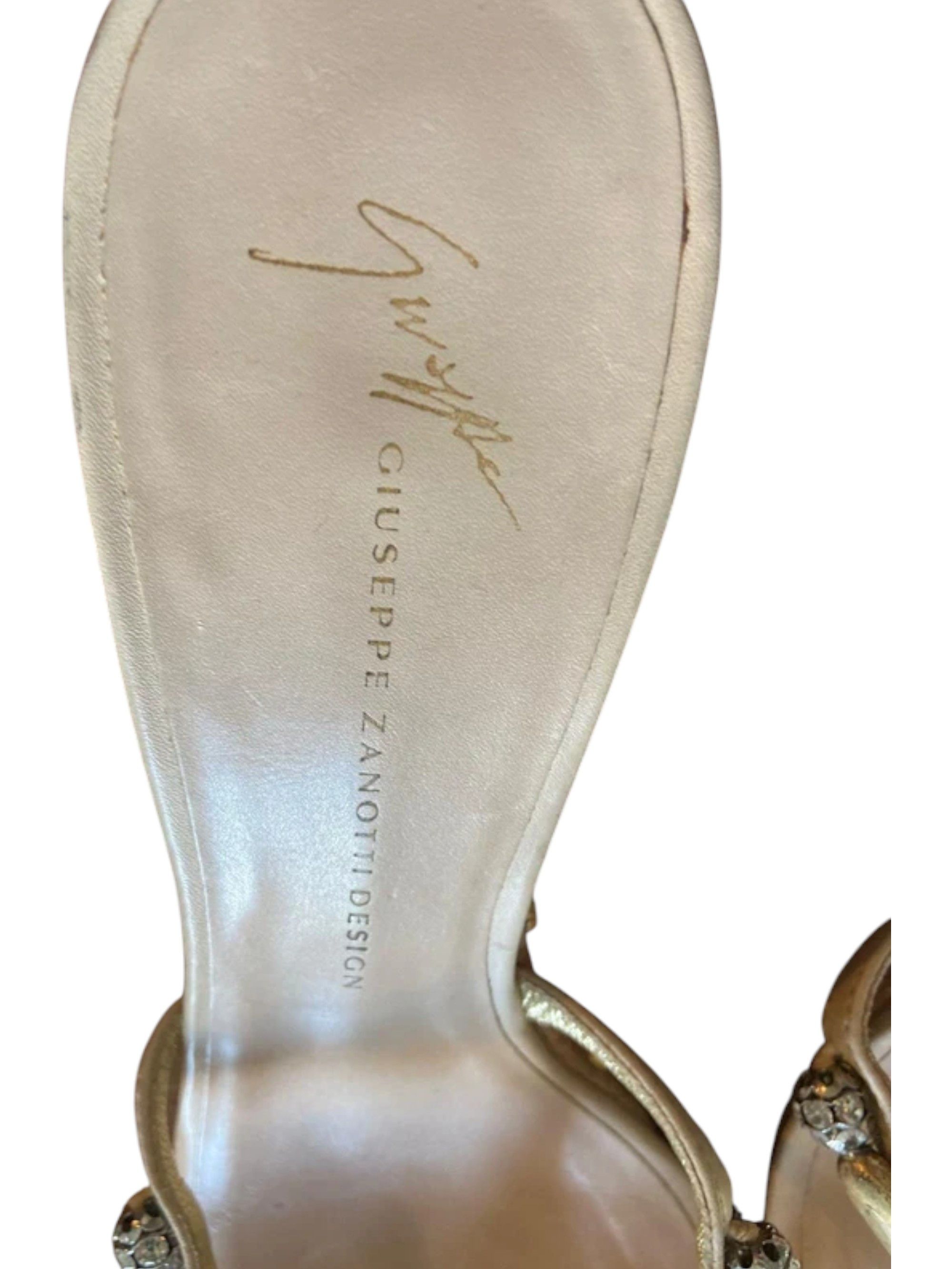 Giuseppe Zanotti Giuseppe Zanotti Coline 110 Cruel Black Summer Embellished Size US 8.5 / IT 38.5 - 7 Thumbnail
