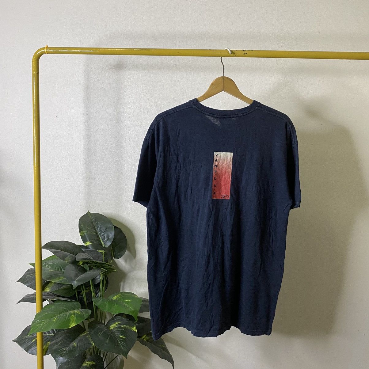 Vans Vintage 1990s Vans USA Skateboard Skater T Shirt Size US L / EU 52-54 / 3 - 1 Thumbnail