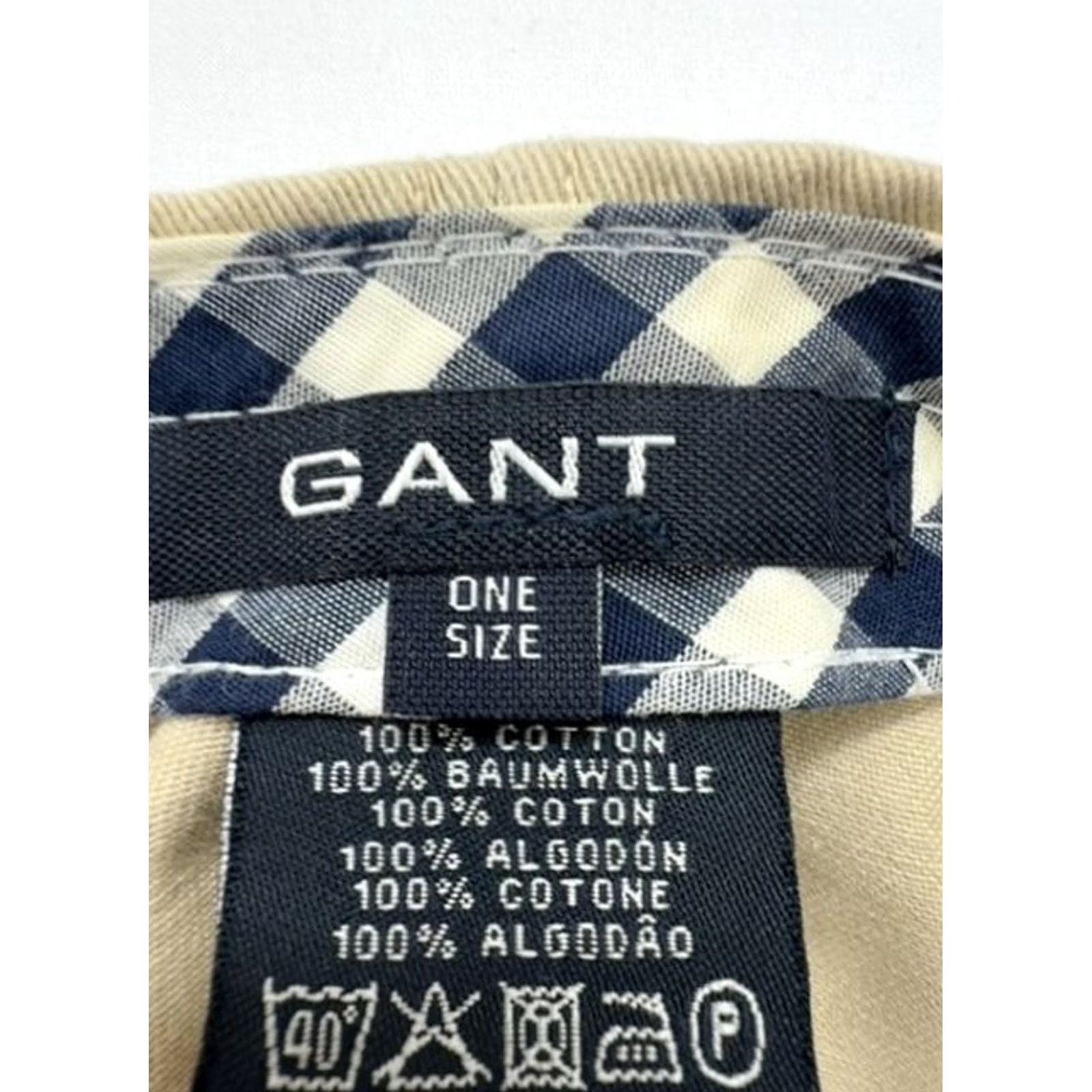 Gant GANT Men Beige Baseball Cap Stru 100% Cotton Size One Adjustable Strapback Size ONE SIZE - 3 Thumbnail