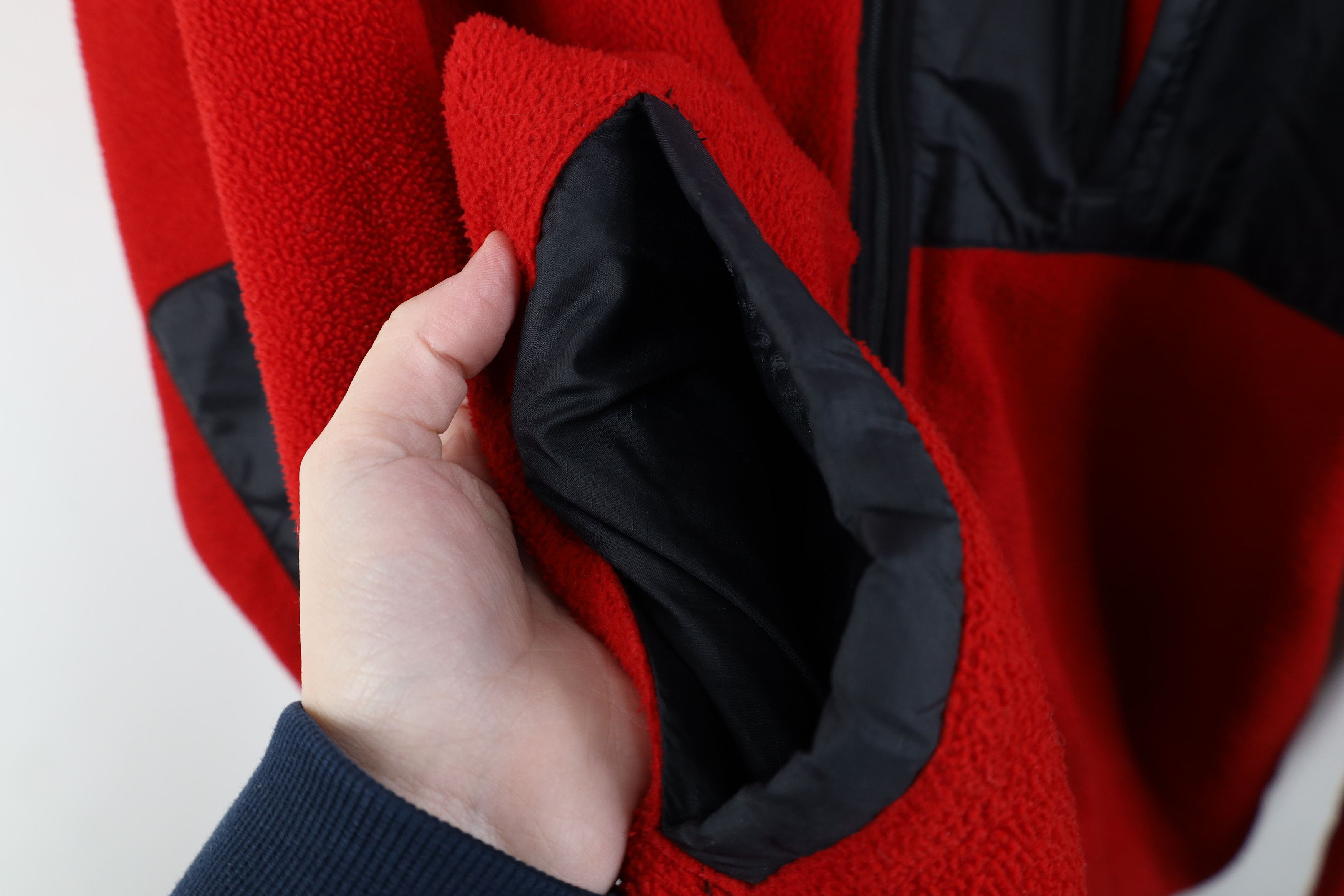 Ralph Lauren Vintage 90s Ralph Lauren Elbow Patch Fleece Full Zip Jacket Size US XL / EU 56 / 4 - 9 Thumbnail