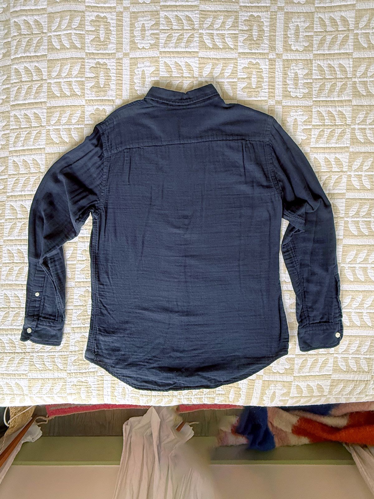 Club Monaco Navy Shirt Size US M / EU 48-50 / 2 - 2 Thumbnail