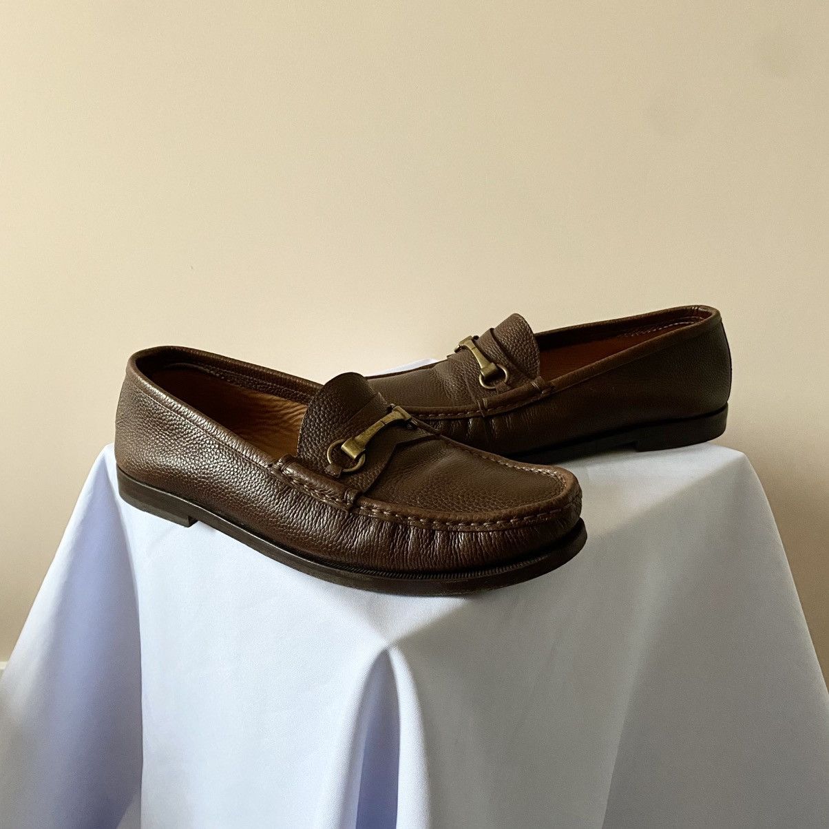 Velasca Velasca Rasuur Loafers Official Leather Shoes Size EUR 44.5 Size US 11.5 / EU 44-45 - 2 Thumbnail