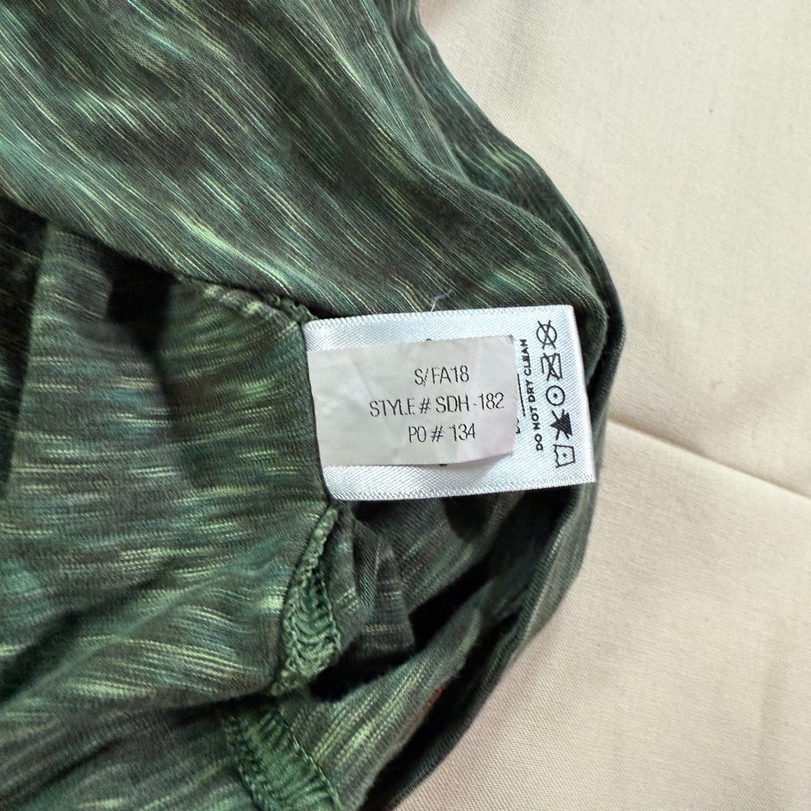 Rhone Rhone Henley Shirt Heathered Green Pima SDH-182 Mens M Size US M / EU 48-50 / 2 - 5 Thumbnail