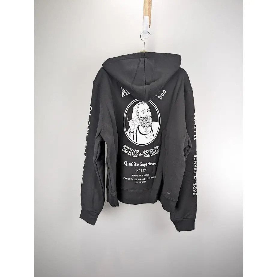 Amiri o1rshd1 Amiri x Zig Zag Hoodie in Black Size US S / EU 44-46 / 1 - 10 Thumbnail