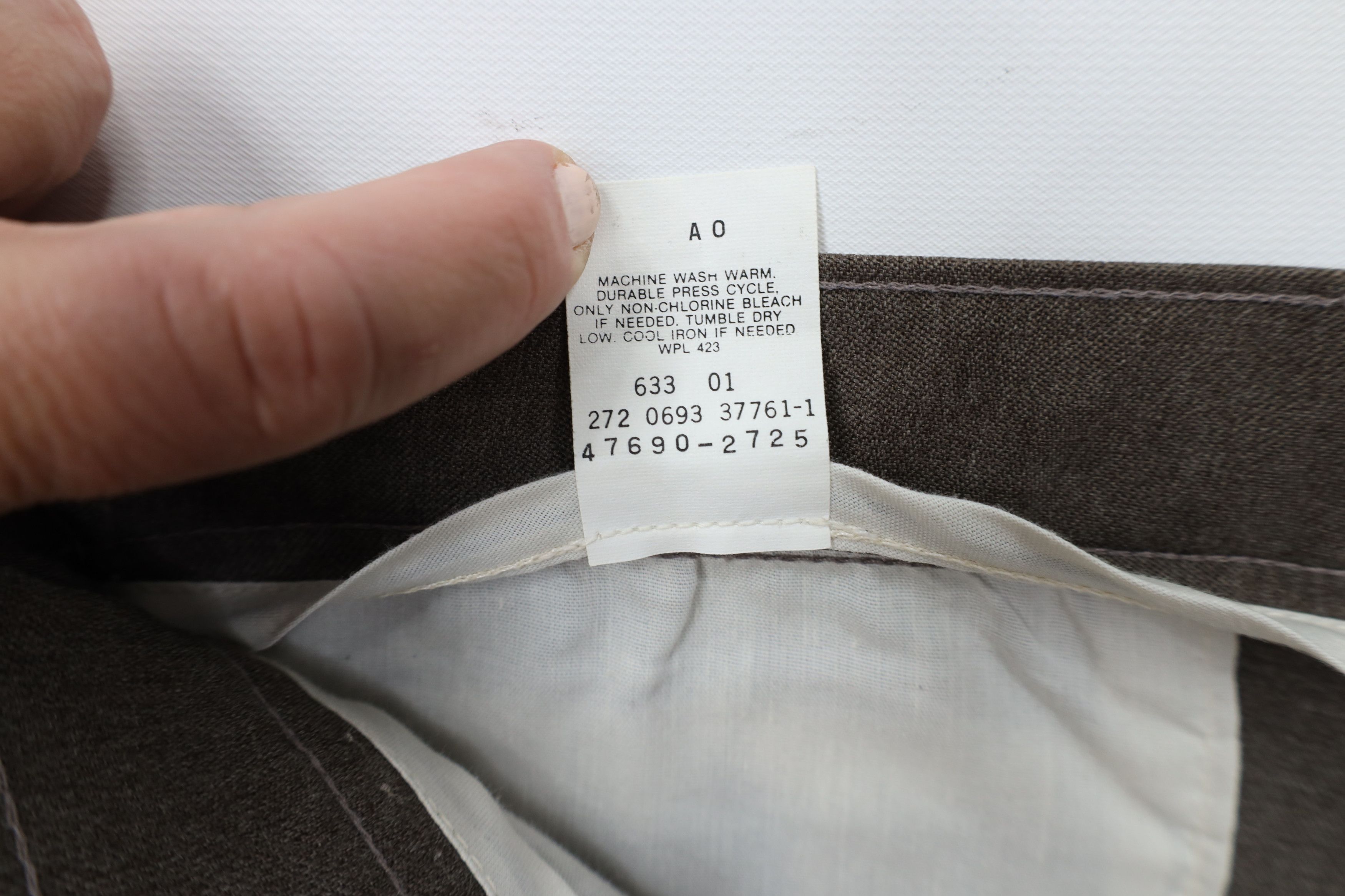 Levi's × Vintage Vintage 90s Levis Knit Flared Wide Leg Chino Pants Brown Size US 36 / EU 52 - 7 Thumbnail