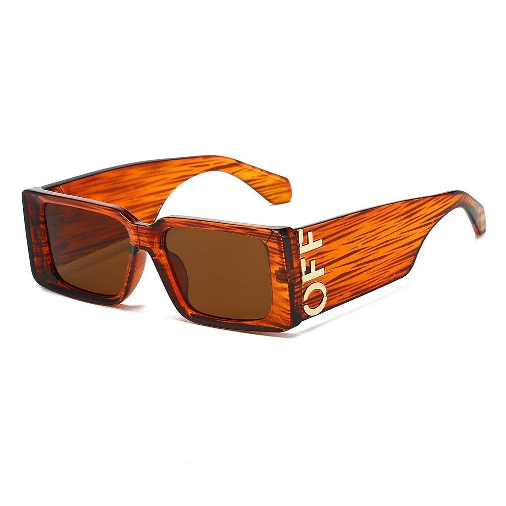 Other Brown Retro Sunglasses Summer Size ONE SIZE - 1 Thumbnail