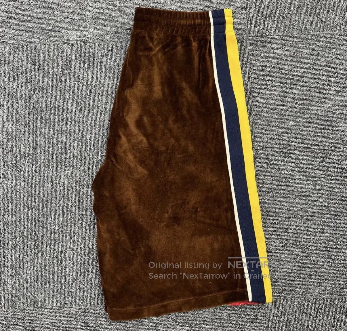 Gucci Red Striped Chain Pattern Shorts Size 32. Size US 32 / EU 48 - 4 Thumbnail