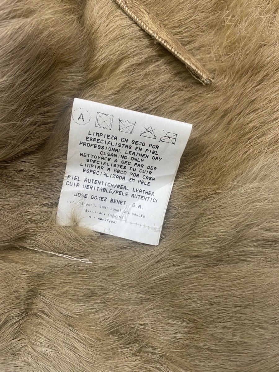 Japanese Brand Vtg Afghan Shearling Suede Fur Trim Penny Lane Coat Jacket Size M / US 6-8 / IT 42-44 - 9 Thumbnail