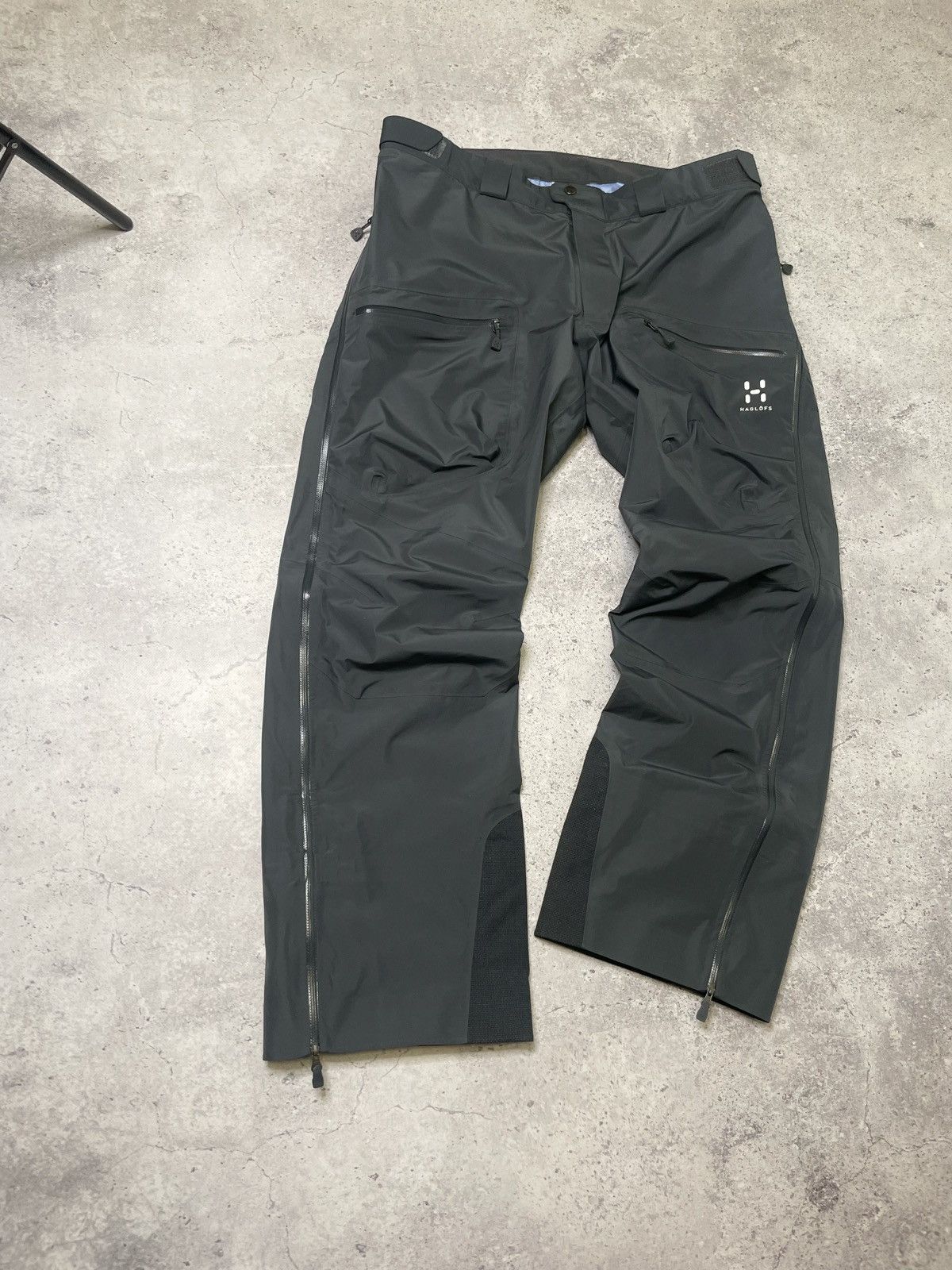 Haglofs Haglofs Gore-Tex Vassi Ski Pants Grey Men’s Size XL Size US 34 / EU 50 - 4 Thumbnail