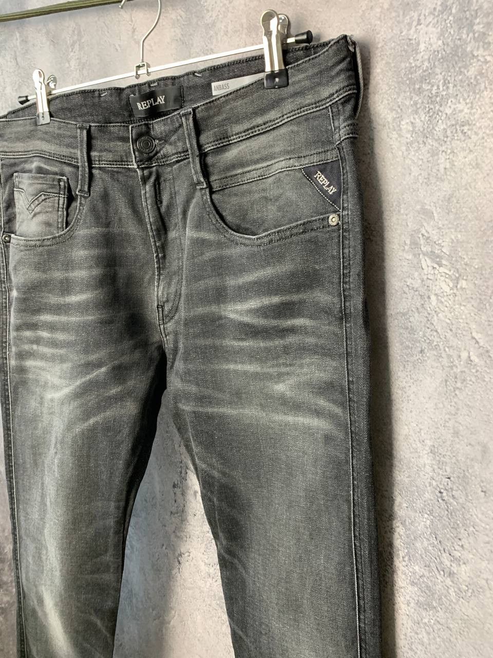 Replay REPLAY Anbass Slim Fit Jeans Denim Pants Women's size 33 Size 32" / US 10 / IT 46 - 6 Thumbnail