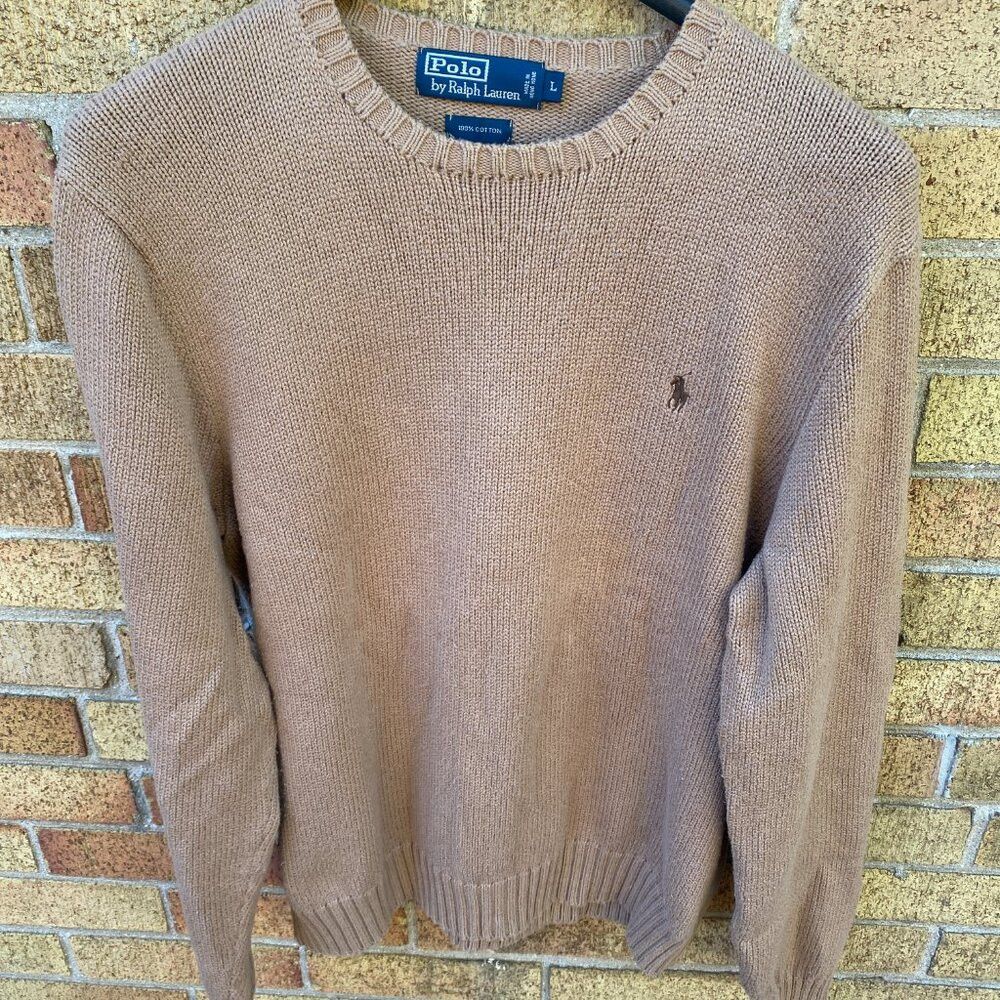 Polo Ralph Lauren Vintage 90s Polo Ralph Lauren Knit Cotton Sweater Large Size US L / EU 52-54 / 3 - 4 Thumbnail