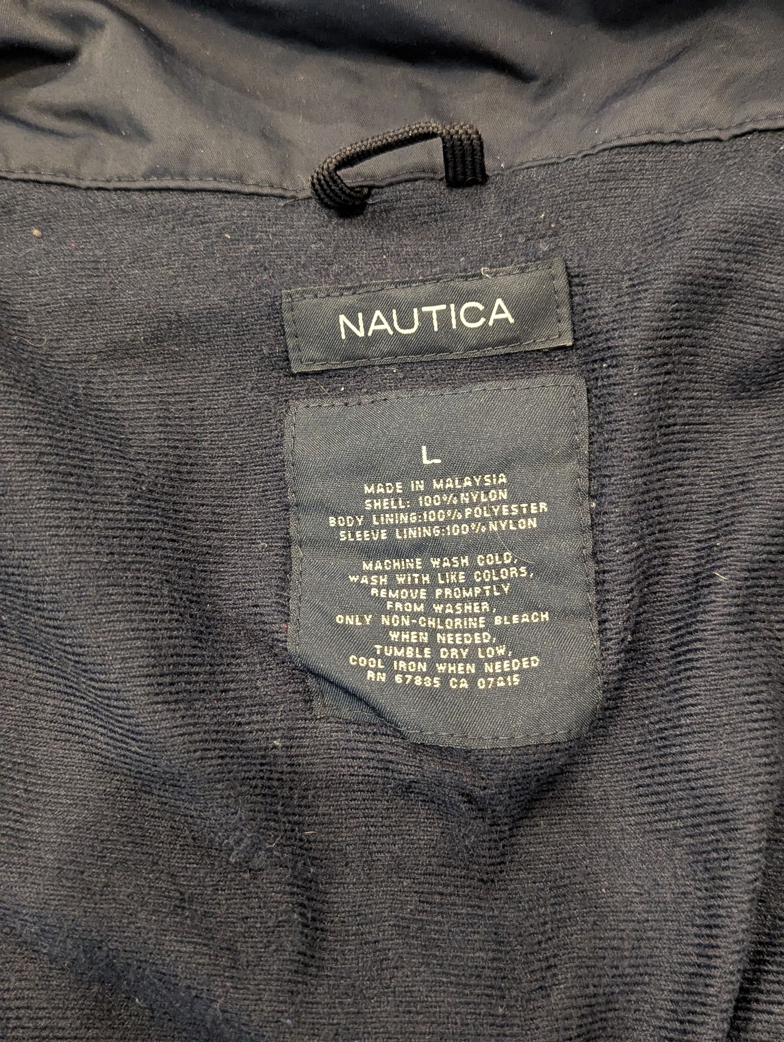 Nautica Vintage Nautica NS-83 Sailing Jacket Navy L Size US L / EU 52-54 / 3 - 8 Thumbnail