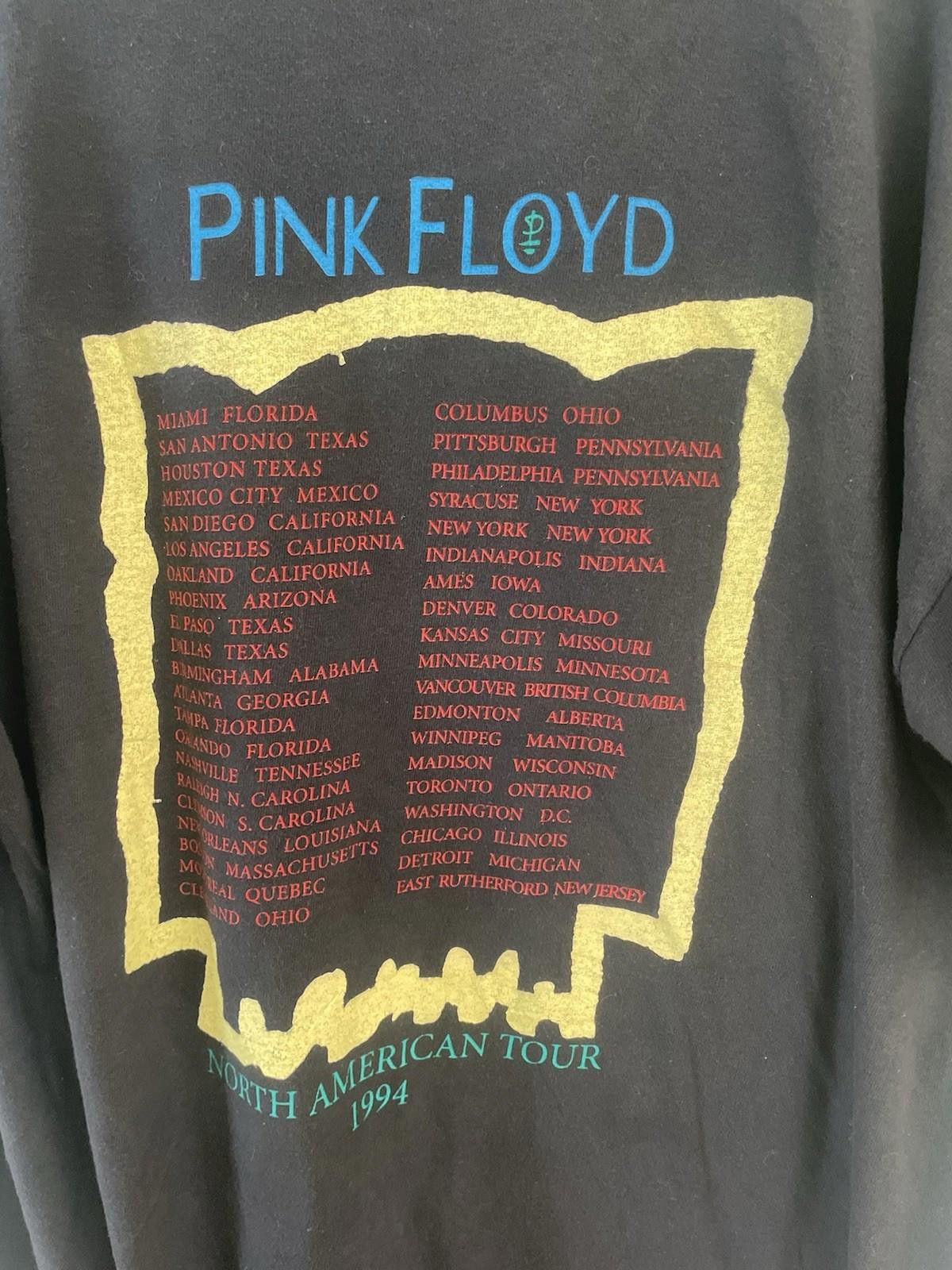 Pink Floyd Vintage 1994 Pink Floyd Tour T Shirt North American XL Size US XL / EU 56 / 4 - 6 Thumbnail
