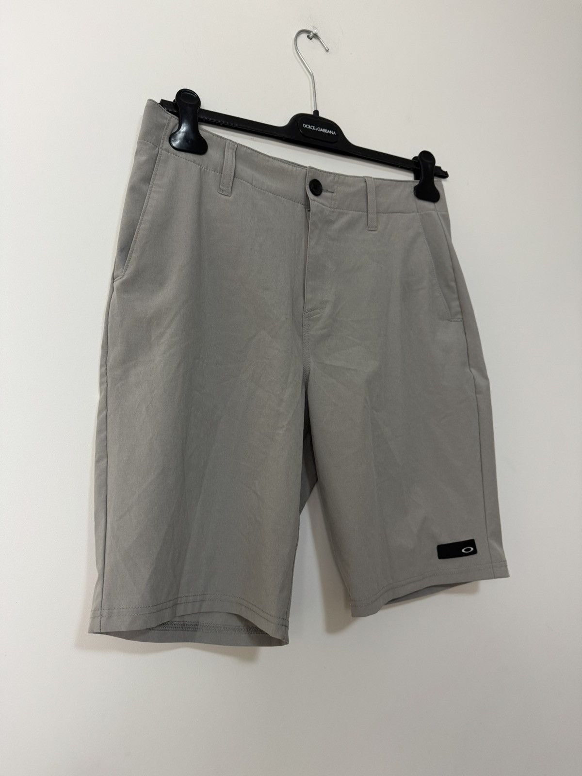 Oakley Oakley Beige Black Tech Shorts with logo Outdoor Streetwear Size US 31 - 6 Thumbnail