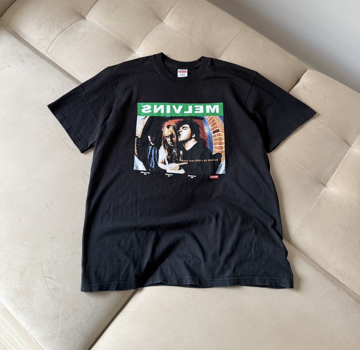 Supreme Supreme x Melvins "Bullhead" Tee Black Size US L / EU 52-54 / 3 - 1 Thumbnail