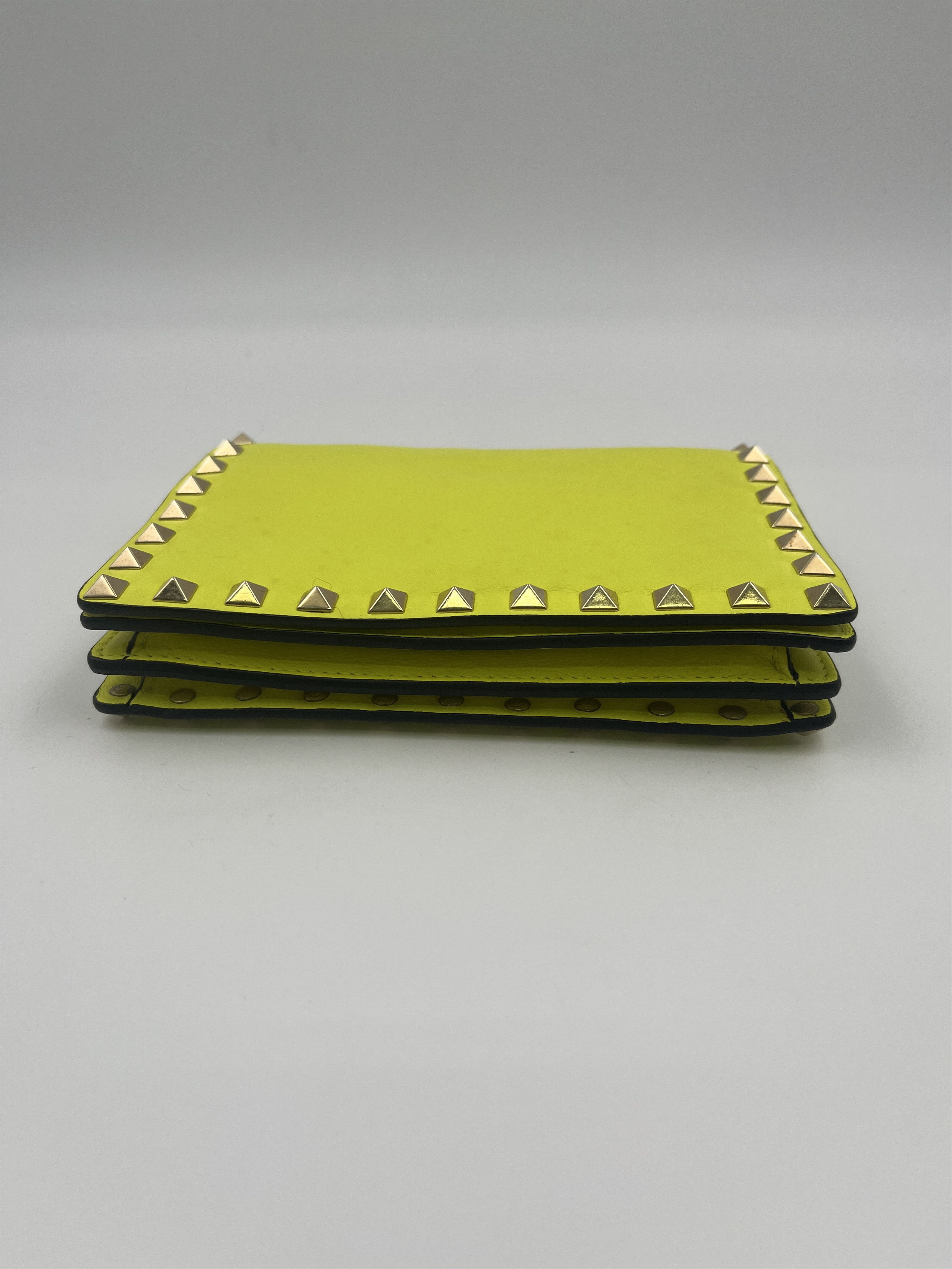 Valentino Valentino Neon Yellow Rockstud Handbag Size ONE SIZE - 6 Thumbnail