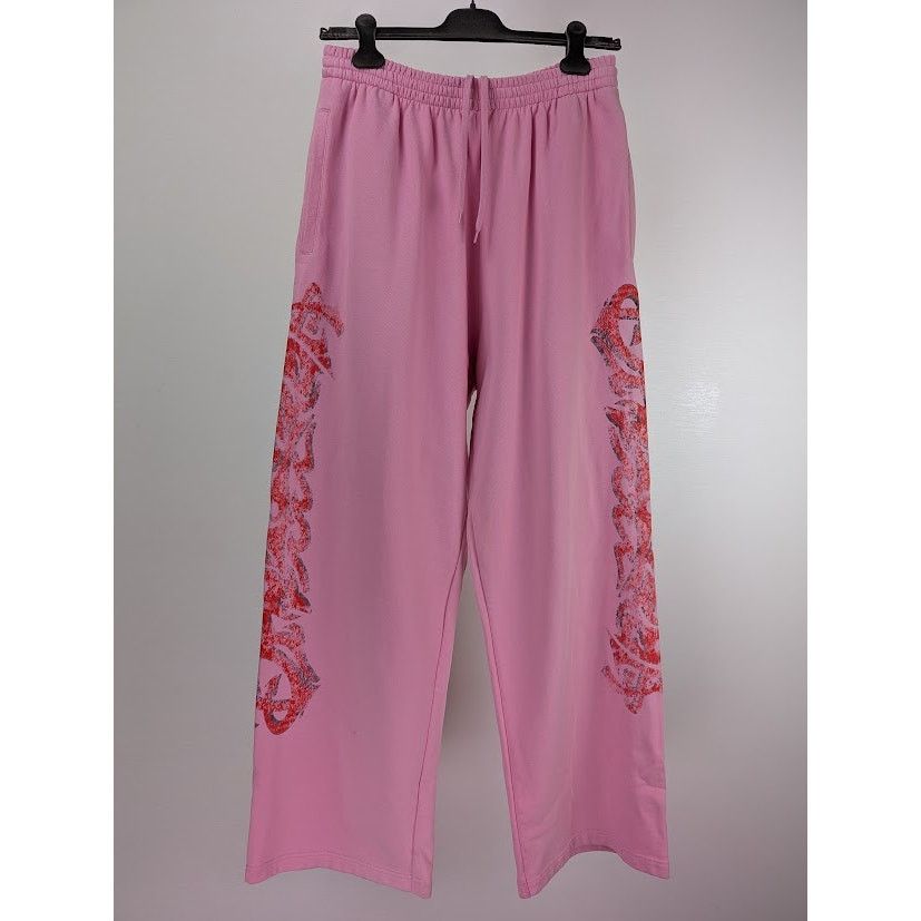 Balenciaga o1rshd1 offshore Medium Baggy Sweatpants in Pink Size US 32 / EU 48 - 1 Thumbnail